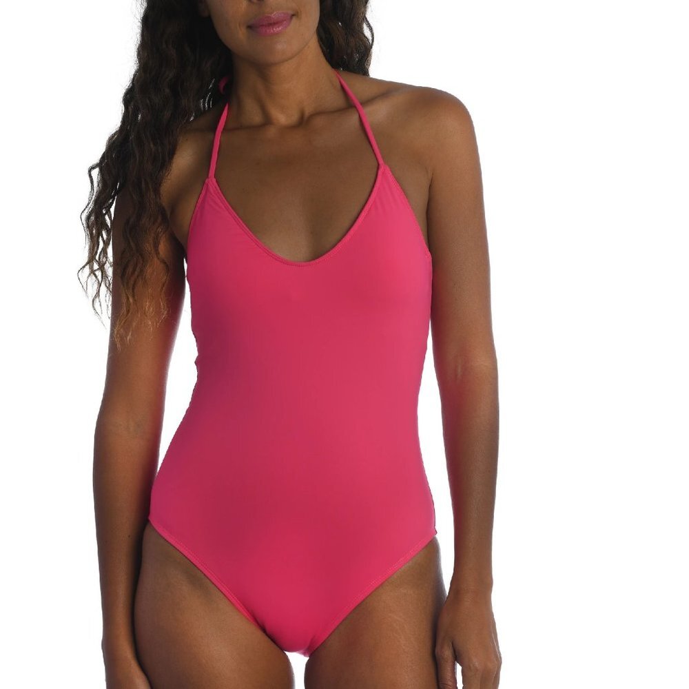 🎁 NWOT LA Blanca Island Goddess Scoop Front Swimsuit